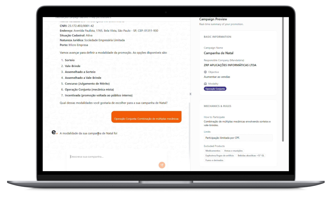 Plataforma Evolu no Computador